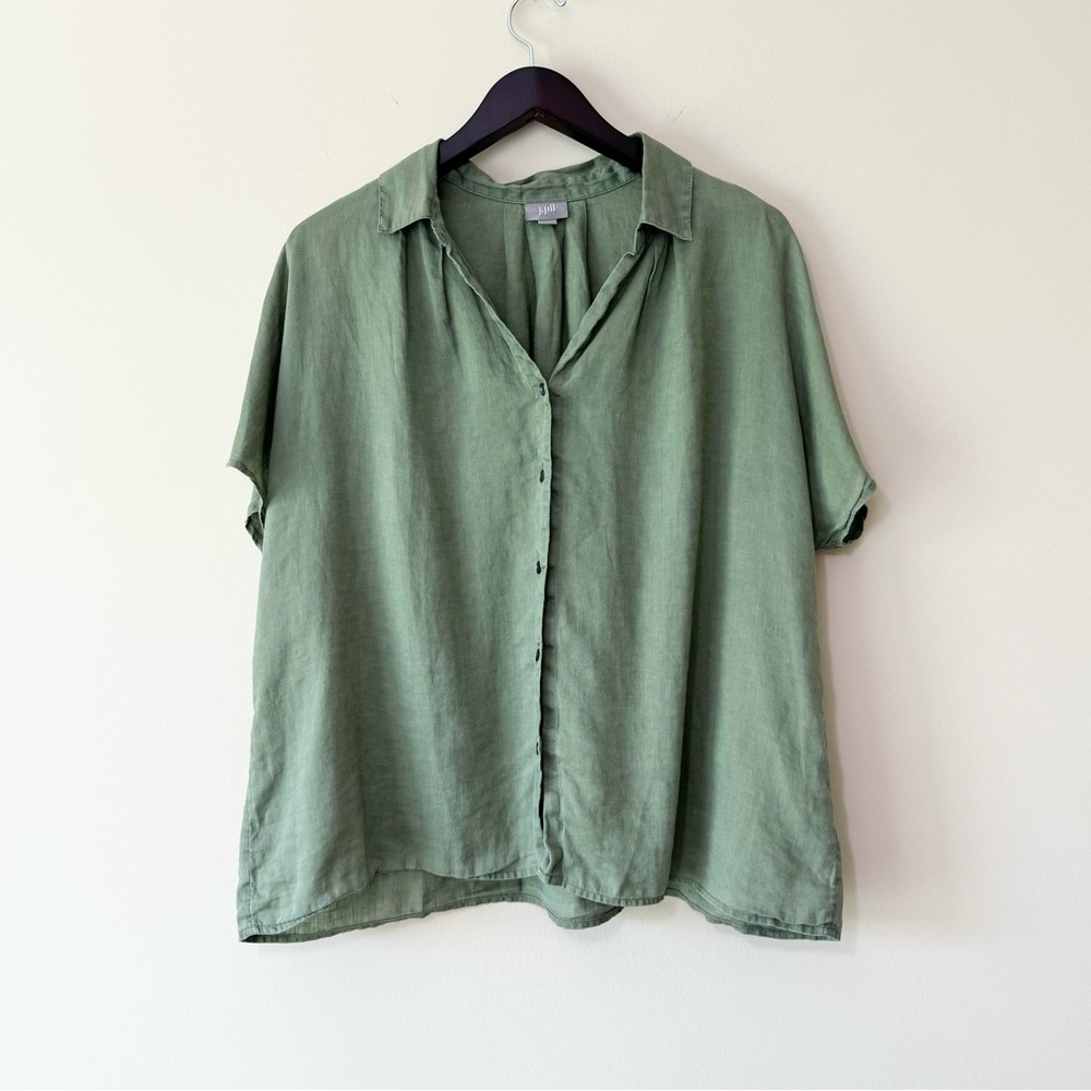 J.Jill Linen Button Down XL